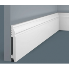 Плинтус под покраску из экополимера Cosca PX027